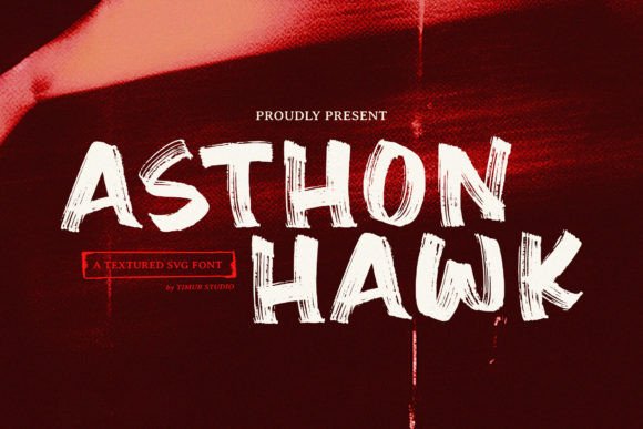 Asthon Hawk: Bringing Tactile Texture to Digital Typography