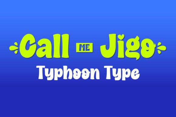 Call Me Jigo: A Playful Font for Modern Design