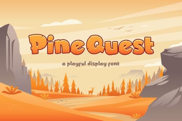 Embracing the Spirit of Adventure with Pine Quest Typography