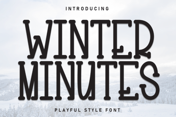 Evaluating Winter Minutes: A Playful Handwritten Font for Creative Projects
