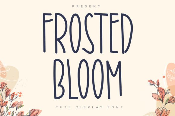 Frosted Bloom: Elevating Playful Design with Authentic Charm