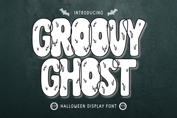 Groovy Ghost: Strategic Typography for Halloween Branding and Design