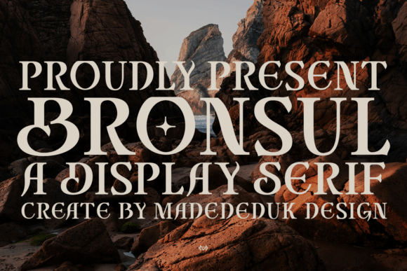 Mastering Bronsul: How to Elevate Your Brand with High-Contrast Retro Serif Typography