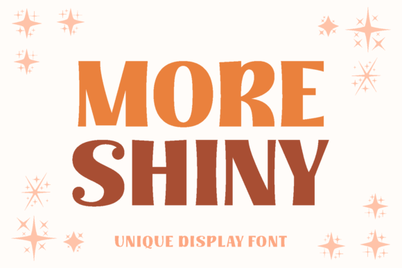 More Shiny: Infusing Bold Charm into Modern Typography