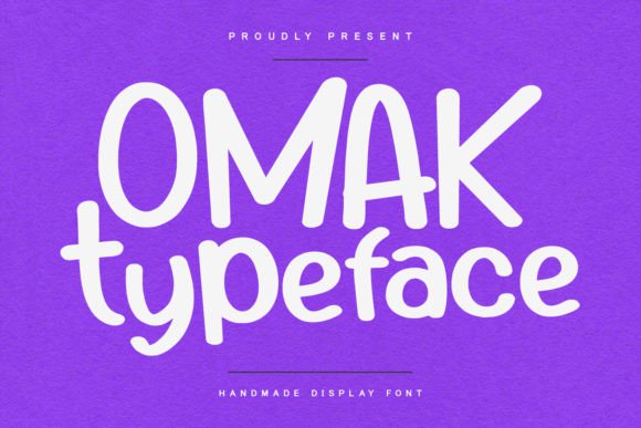 Omak: Playful Typography for Modern Design