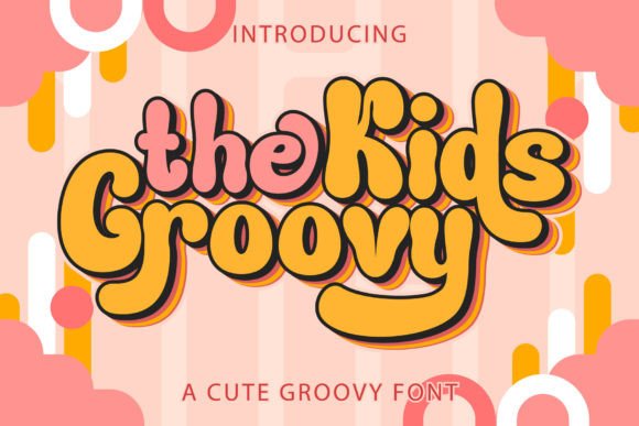 The Kids Groovy: A Retro Handwritten Font