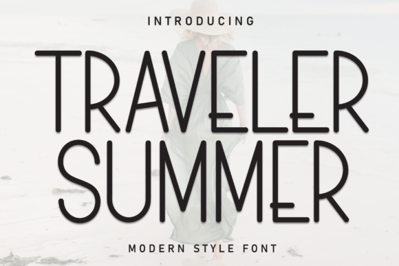 Traveler Summer: Elegant Minimalist Font