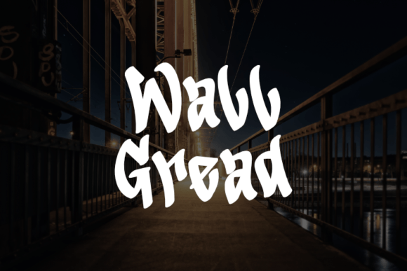 Wall Gread: A Versatile Typeface for Modern Design