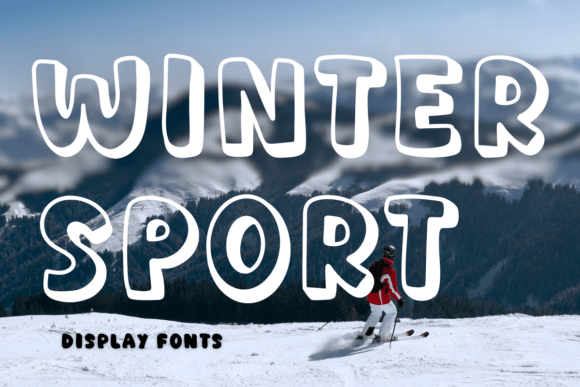 Winter Sport: Transforming Visual Identity Through Dynamic Display Typography